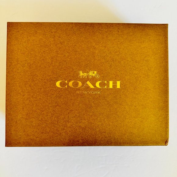 COACH SIGNATURE LOGO LEATHER PENCIL CASE ID LANYARD 3 PIECE GIFT SET BOXED - Picture 8 of 8